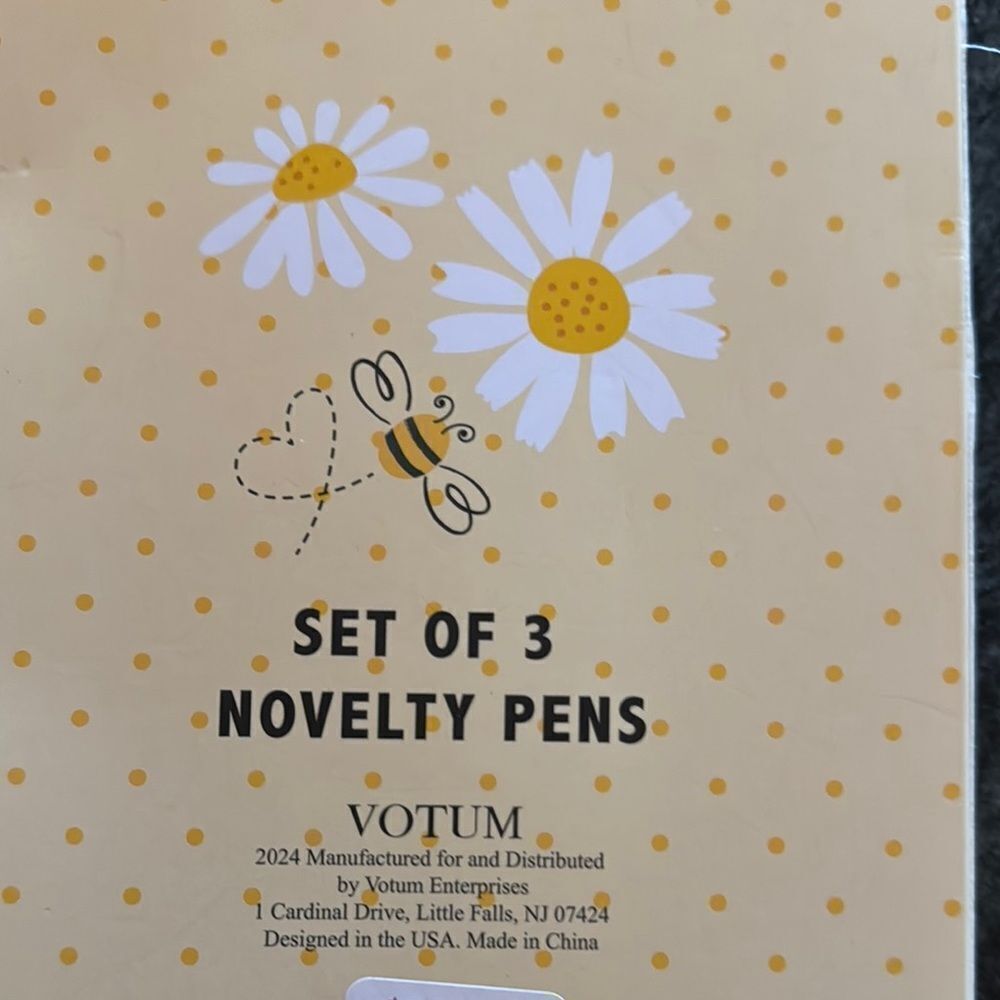 As Sweet As You Can Bee Novelty Pen Set - Picture 5 of 6